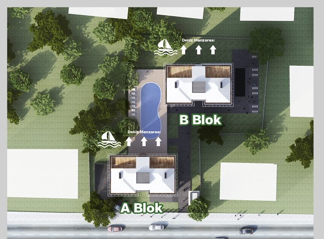  Luxury Istanbul Asian Apartments - Site plan