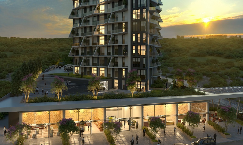 Home Office Apartments in Istanbul - Showroom and shops