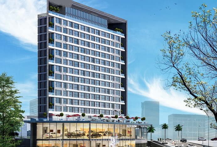 Home Office Apartments - Basin Express, Istanbul - Full length windows