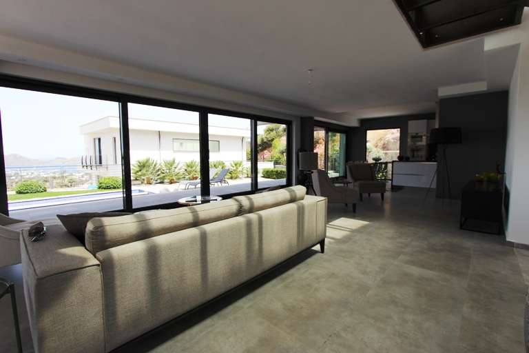 Yalikavak Villa - Amazing Panoramic Views - Sea view lounge