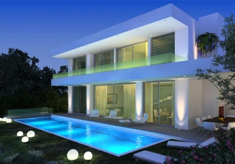  Unique Sea View Gumusluk Villa- Contemporary design