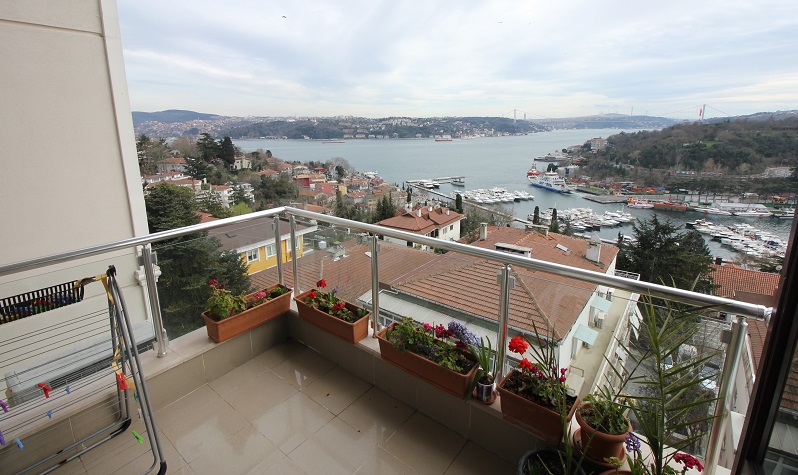 Marina View Apartment - Istinye, Istanbul - View from the balcony
