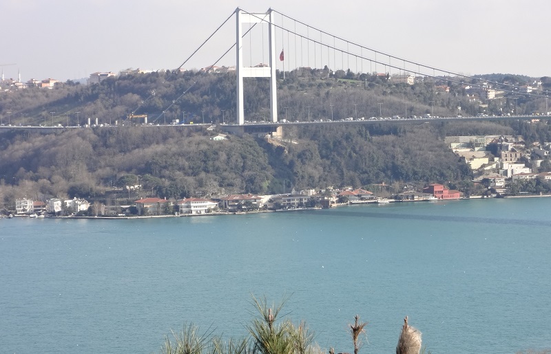 Istanbul Apartment - Full Bosphorus Views - Fatih Sultan Mehmet Bridge