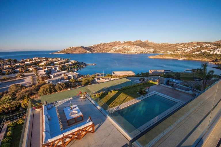 Panoramic Sea View Yalikavak Home - Panoramic views