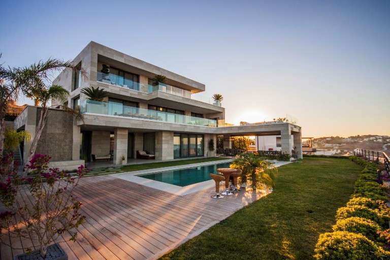 Panoramic Sea View Yalikavak Home - Exterior and gardens