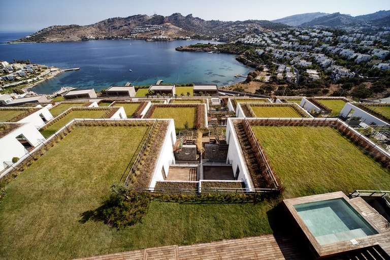 Yalikavak Villas - Sea Front Location - Tiered complex