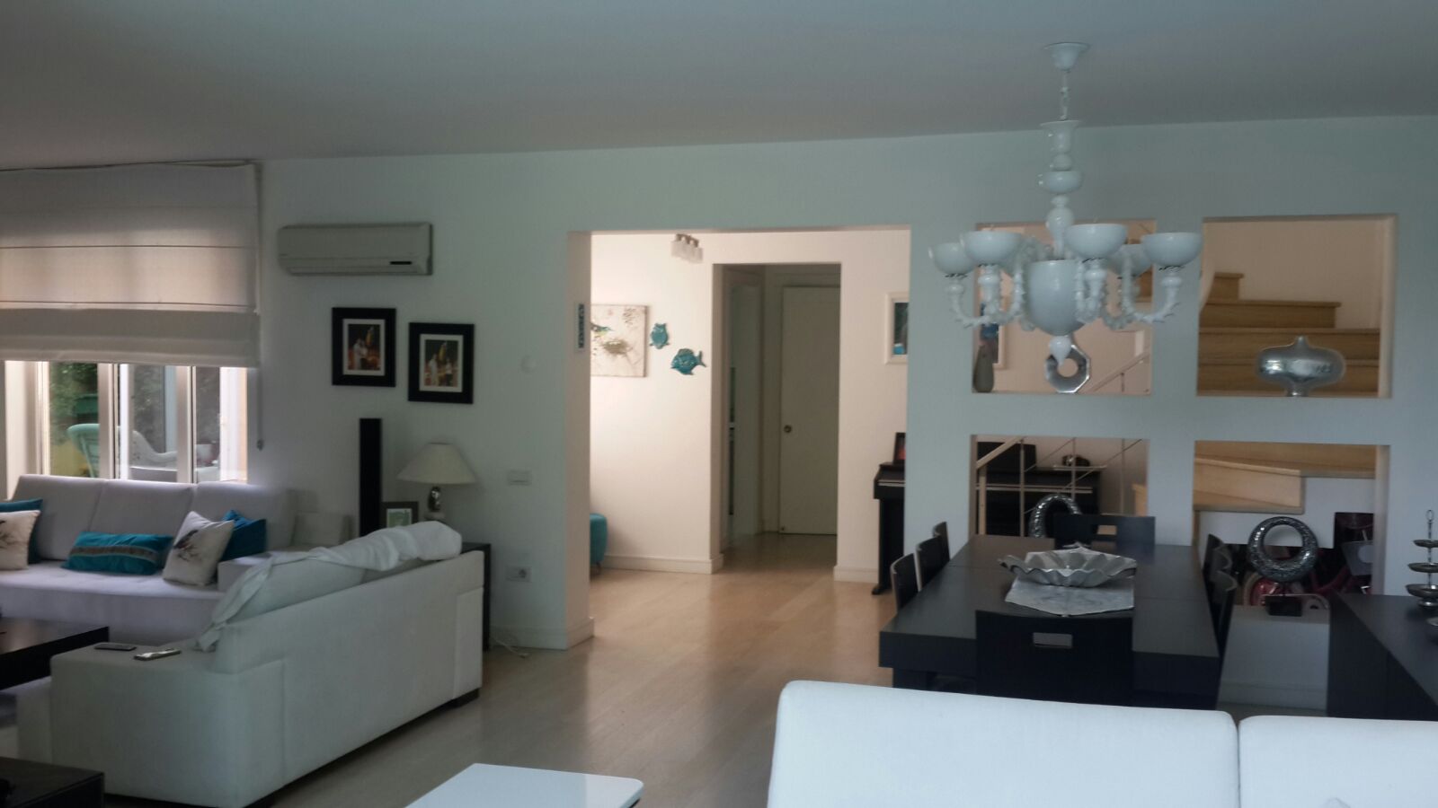 Living Room of Luxury Istanbul Home with Swimming Pool