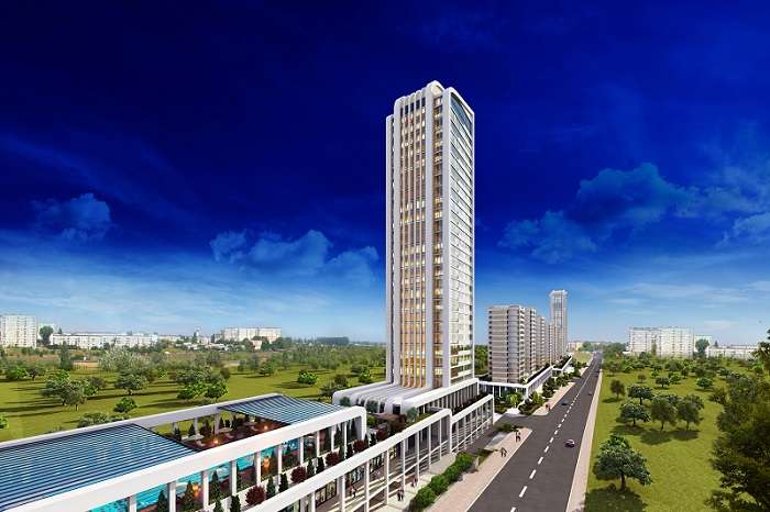 Luxury Bahcesehir Apartments - Istanbul - Lovely green area