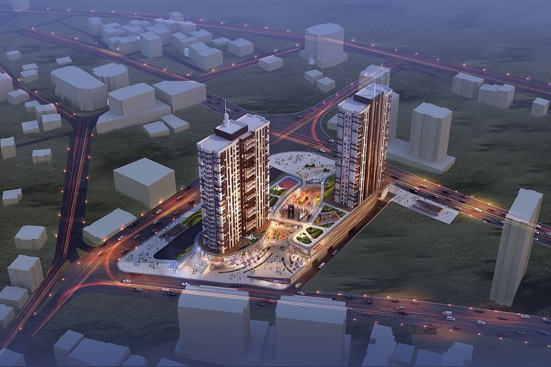 Basin Express Apartments - Istanbul Investment - Site plan