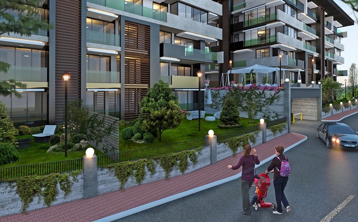 High-End Luxury Apartments - Tarabya, Istanbul - Gated entrance