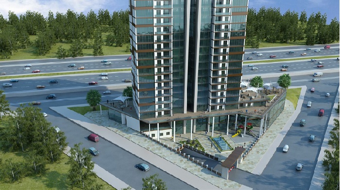 Affordable Turnkey Modern Istanbul Apartments -One residential tower
