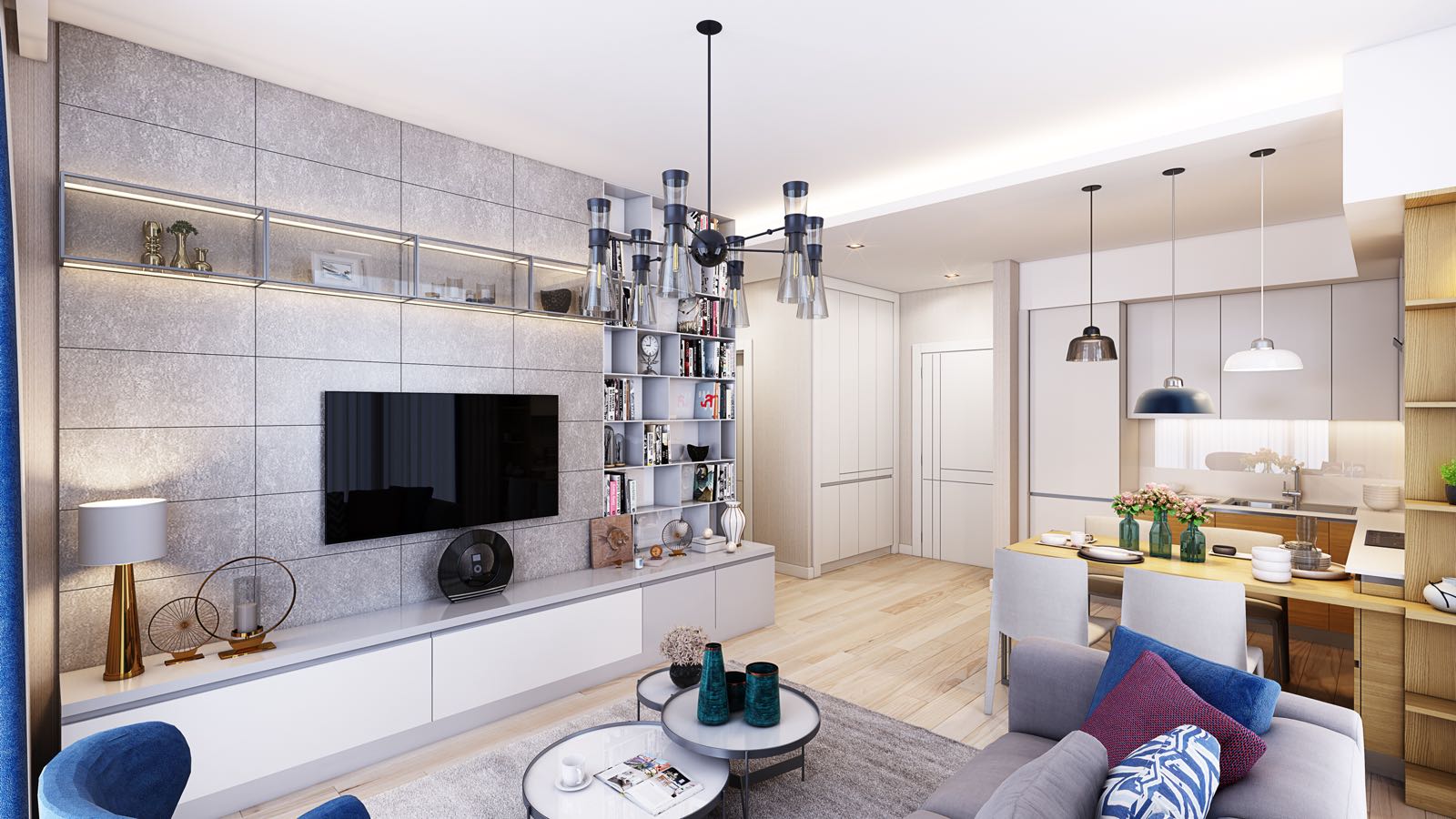 New Nature View Istanbul Apartments - Modern open-plan layouts