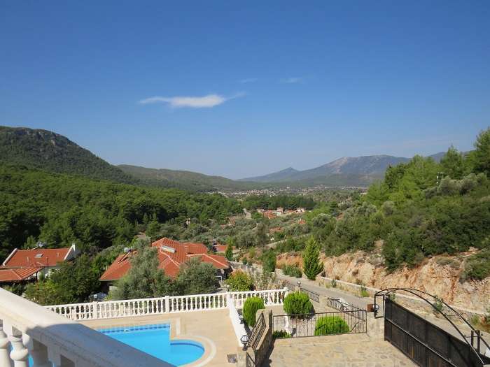Detached New Traditional Villa - Uzumlu - Panoramic nature view