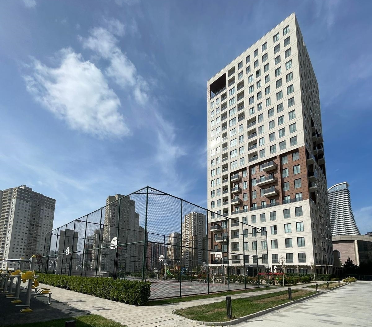 Affordable Istanbul Apartments For Sale - Main view of luxury apartment complex