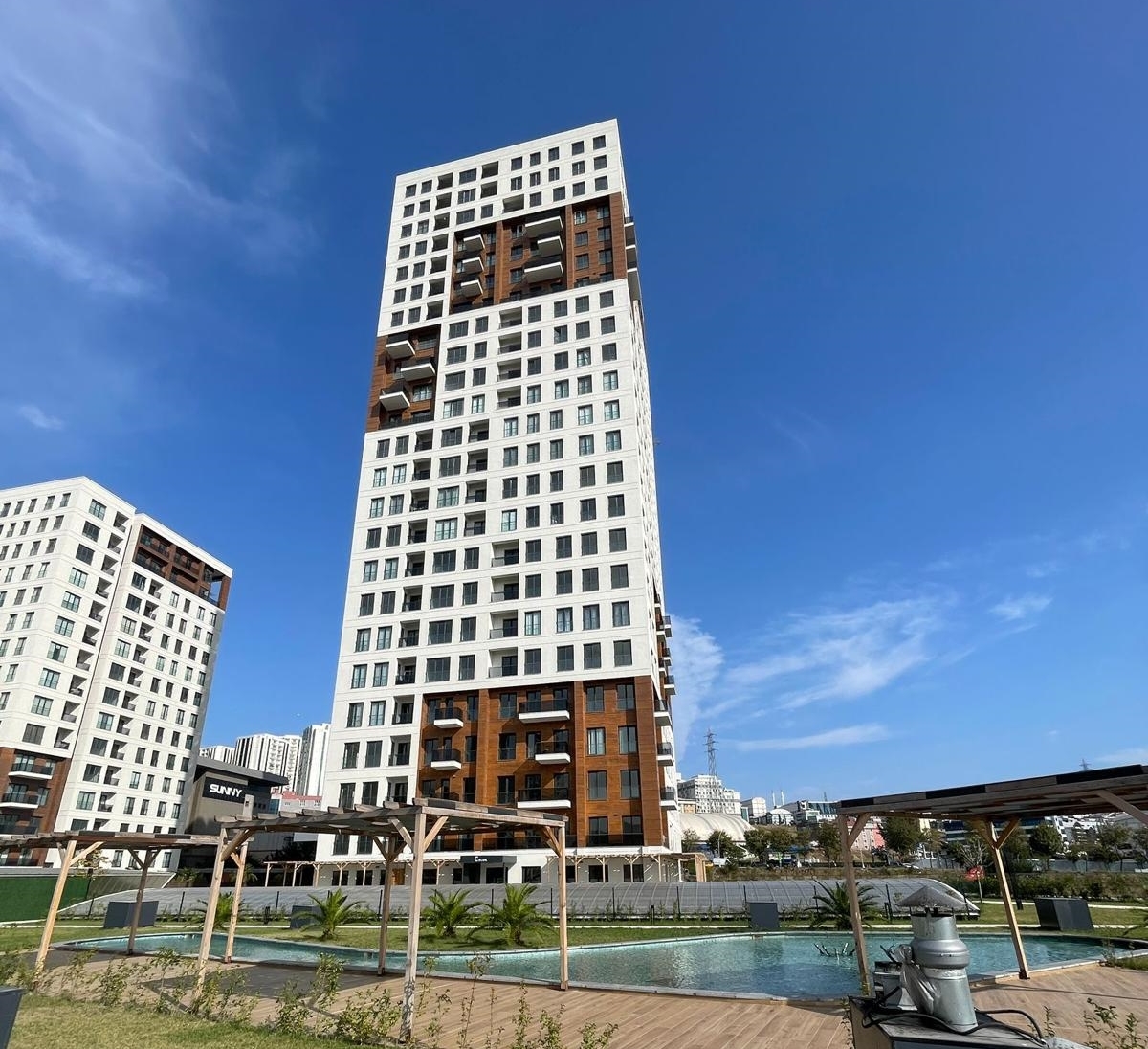 Newly Built Istanbul Property For Sale - Main view of luxury complex