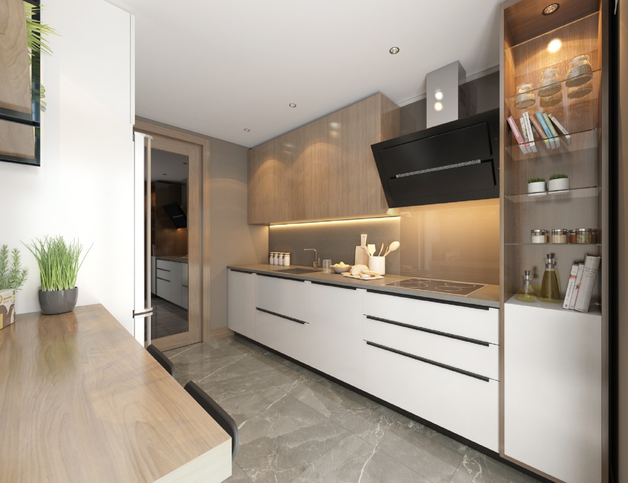 Newly Built Istanbul Property For Sale - Modern fully fitted kitchen