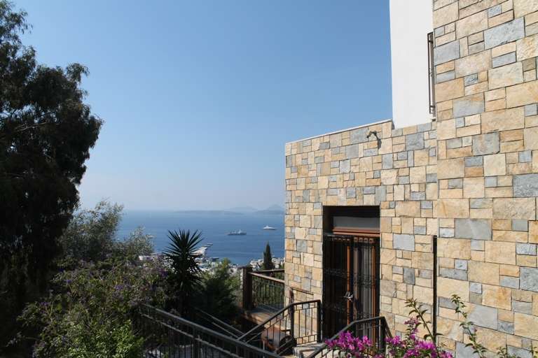 Bodrum castle view villa 