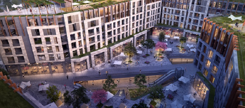 Off-plan Modern Apartments - Istanbul - Courtyard area