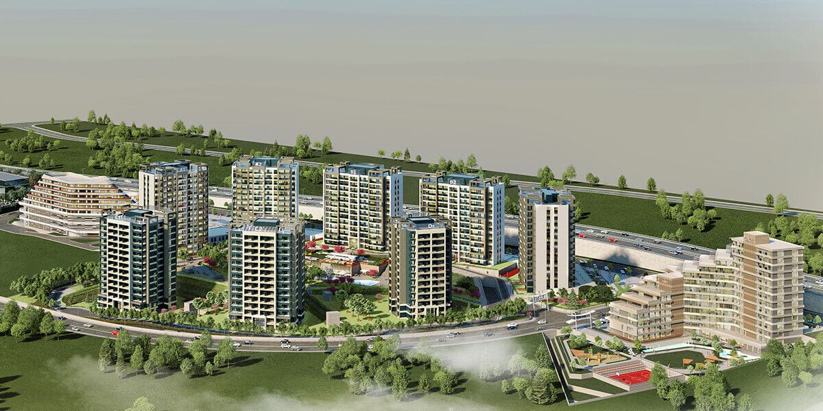 Nature View European Istanbul Apartments - Three phase development