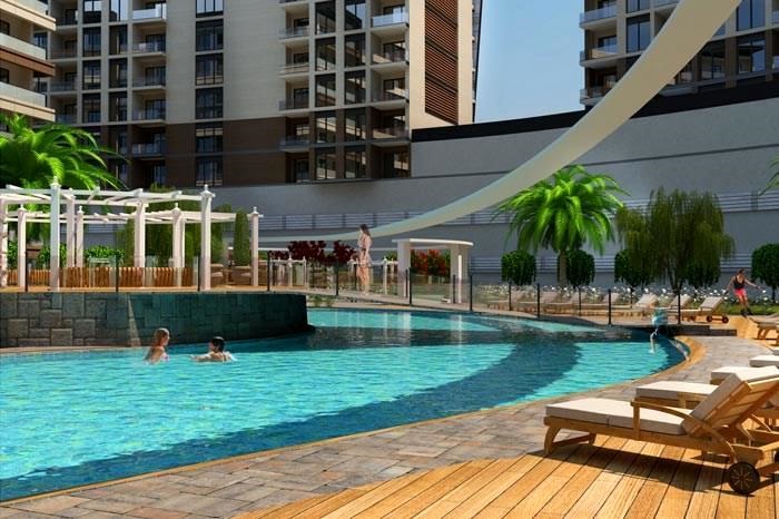 Key Ready Istanbul Apartments - Beylikduzu - Large communal pool