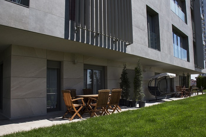 Central Istanbul Apartments - Bomonti - Garden terrace