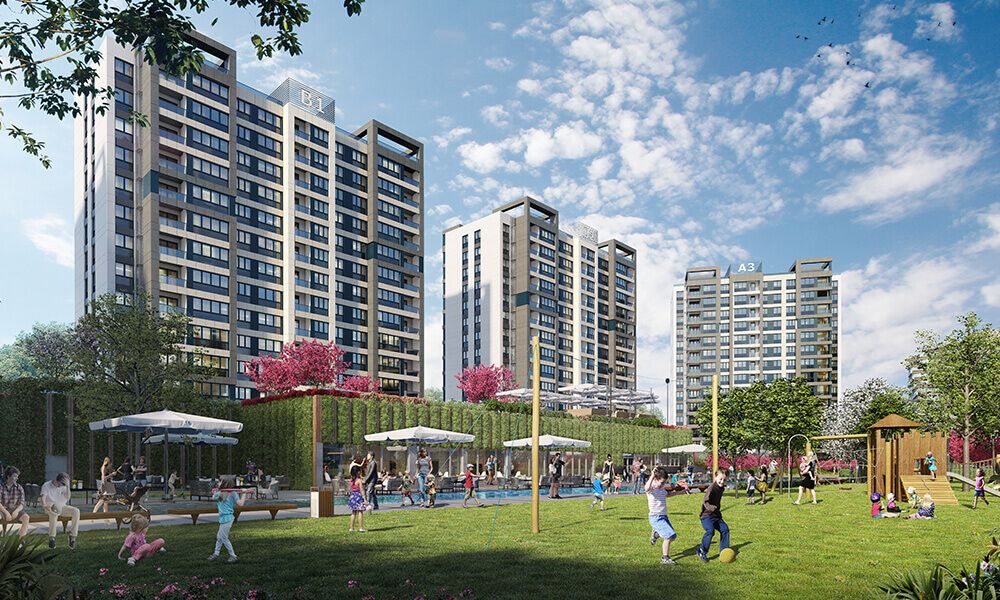 Off-Plan Modern Apartments in Istanbul - Communal areas