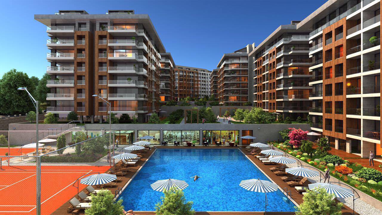 Istanbul Sea View Apartments - Off-Plan - Communal pool