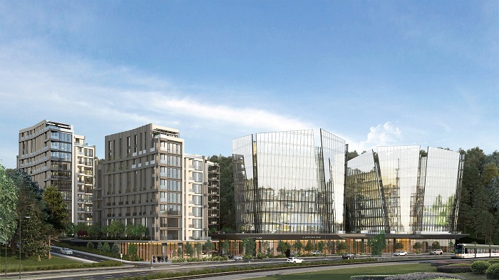 Istanbul Modern Apartments - Forest Setting - Modern complex