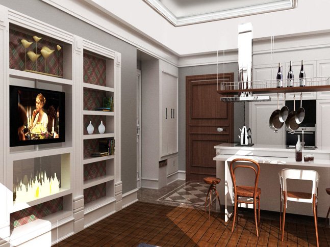 	 Kagithane Investment apartment lounge sample