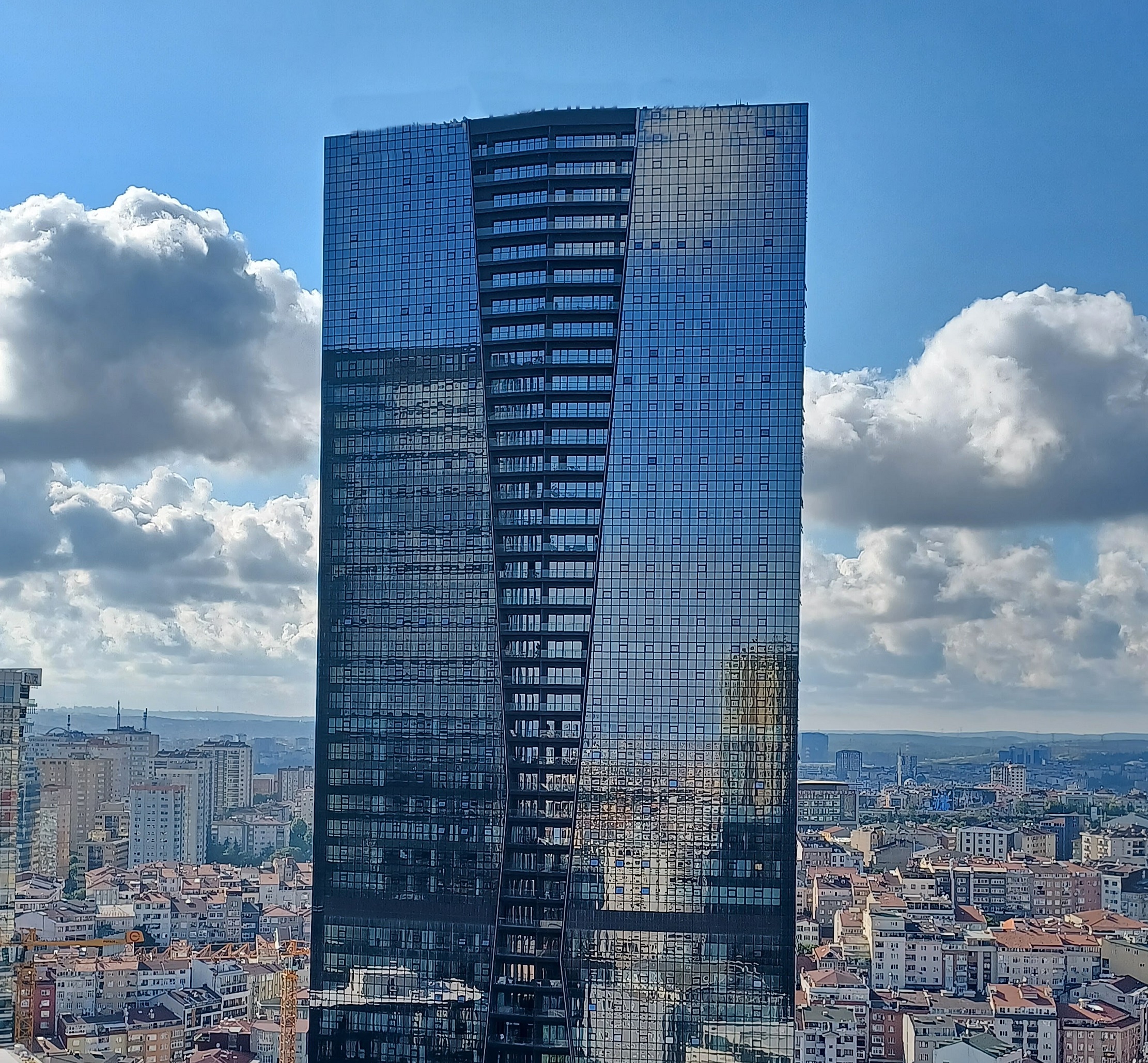 City Centre Istanbul Property For Sale - Main view of modern apartment building