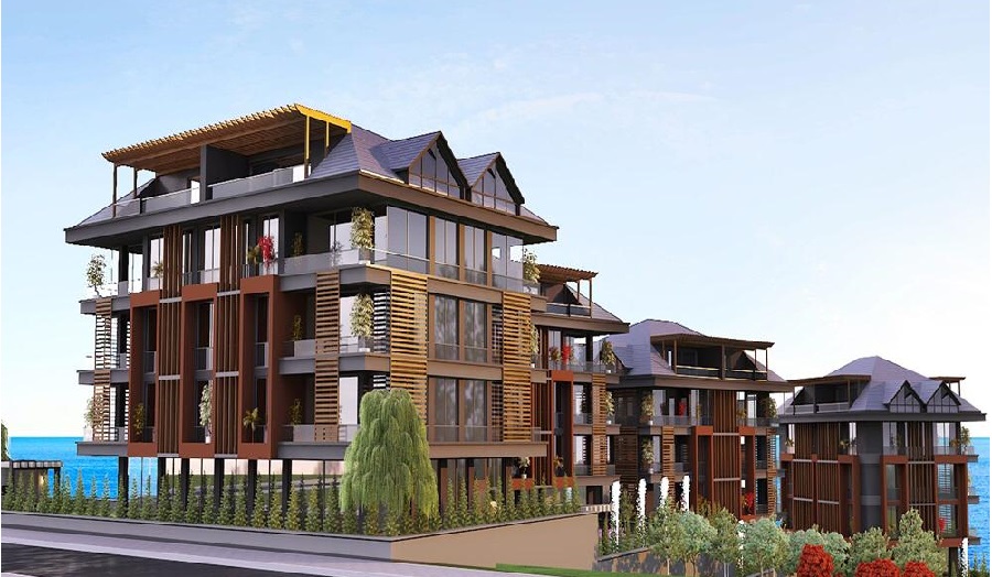 Se View Marina Apartments In Istanbul - Small low rise complex