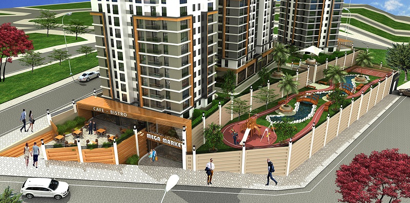 Nature View Apartments  - Central Istanbul - Walled and gated