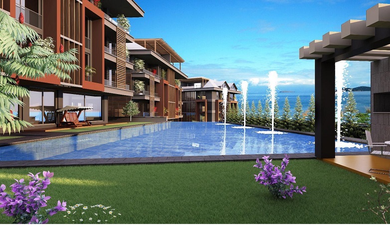 Istanbul Marina Apartments - Smart Homes - Communal swimming pool