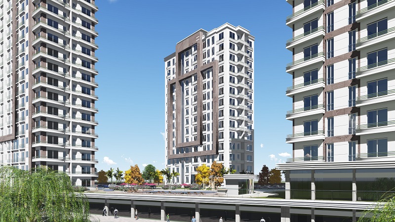 Bargain Turnkey Modern  Istanbul Apartments - Shops on-site