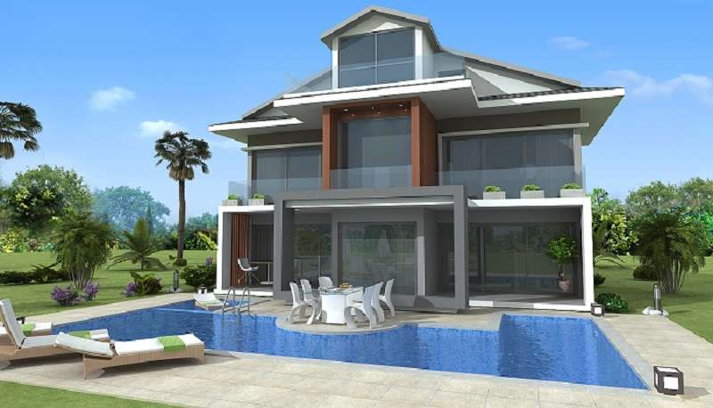 Luxury Villas - Off-Plan In Ovacik, Fethiye - Triplex villas