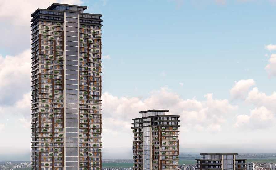 Modern Istanbul Apartments - Off-Plan - Three towers