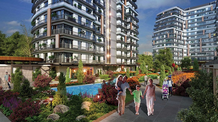 Off-Plan Apartments - Istanbul City Centre - Landscaped gardens
