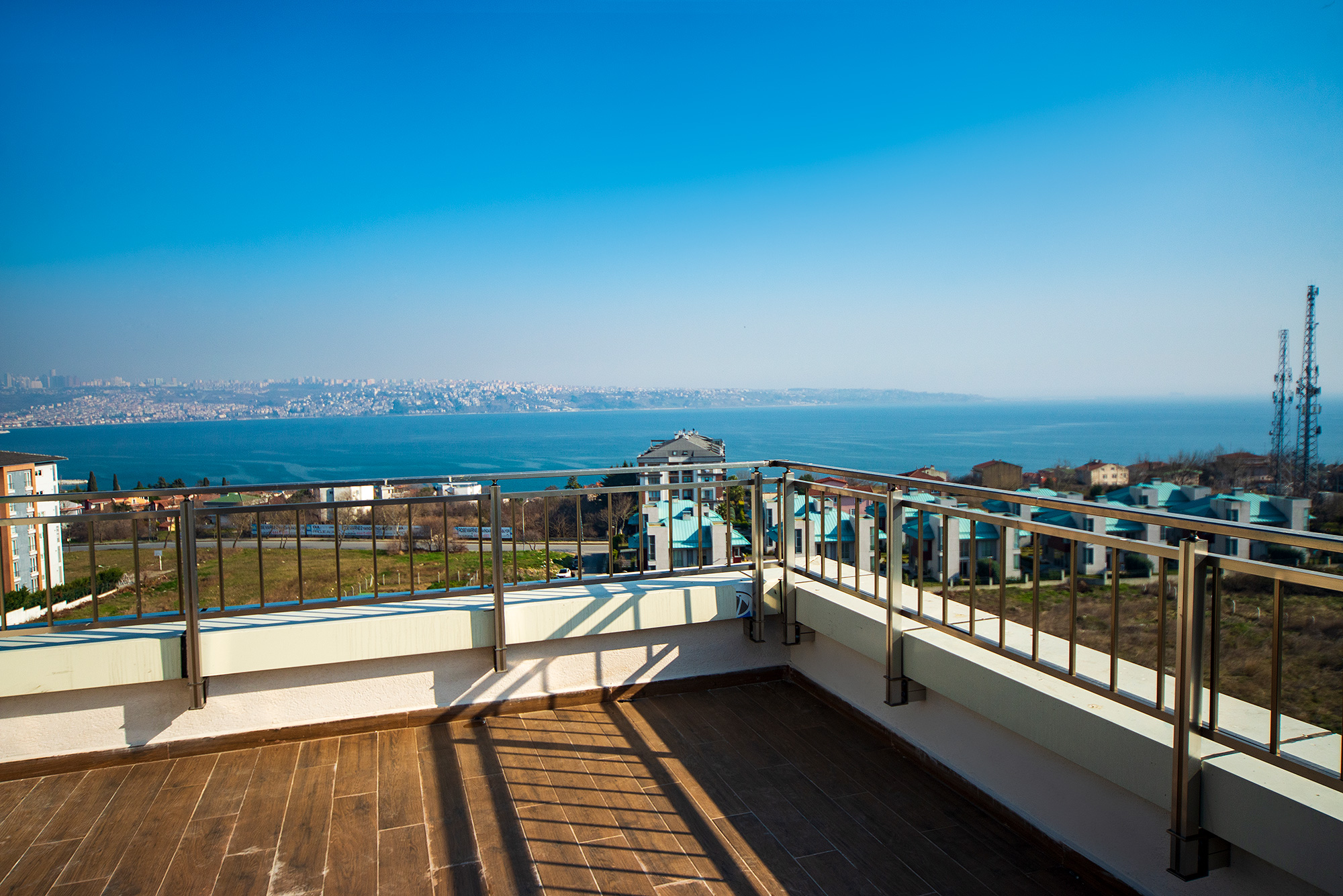 Istanbul Smart Homes - Sea Views  - Sea view terrace