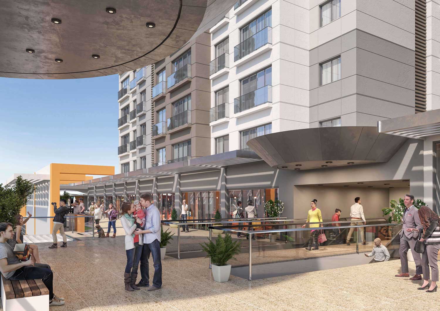 Off-Plan Modern Istanbul Property - Shopping centre