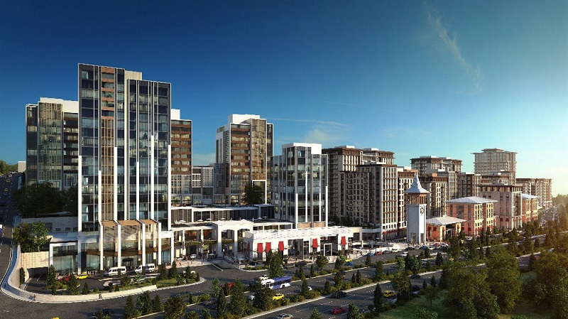 City Centre Istanbul Apartments - Key Ready - Mixed modern complex