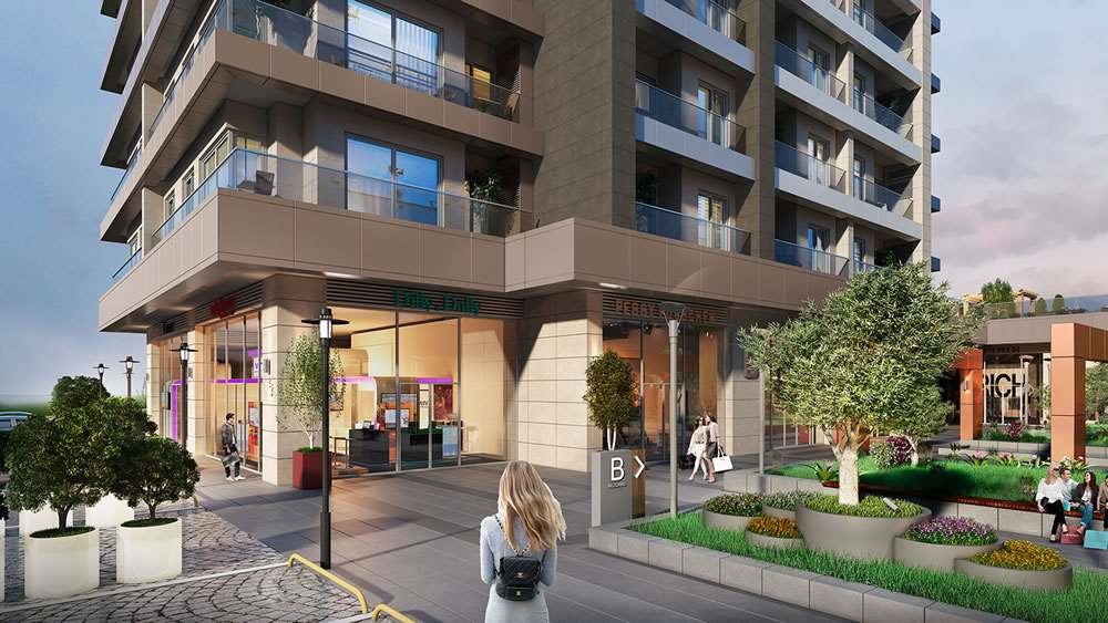 Luxury Istanbul Apartments - New Build - On-site shopping