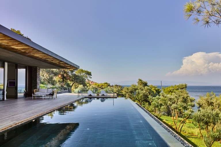 Bodrum Beach Villas - Elite Location - Private infinity swimming pool