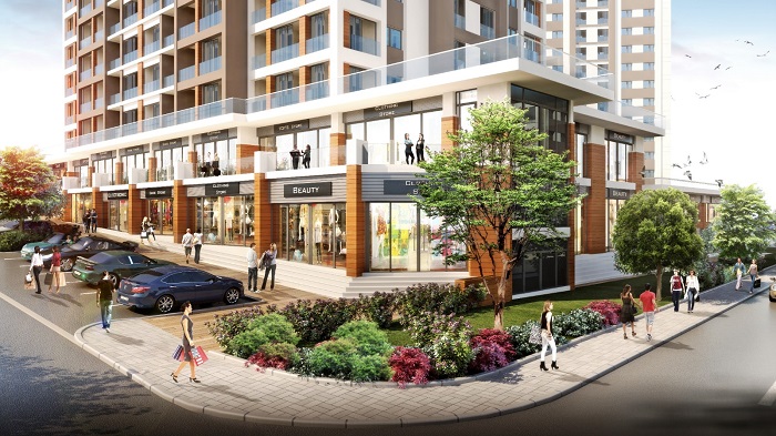 European Istanbul Smart Home Apartments - On-site shopping