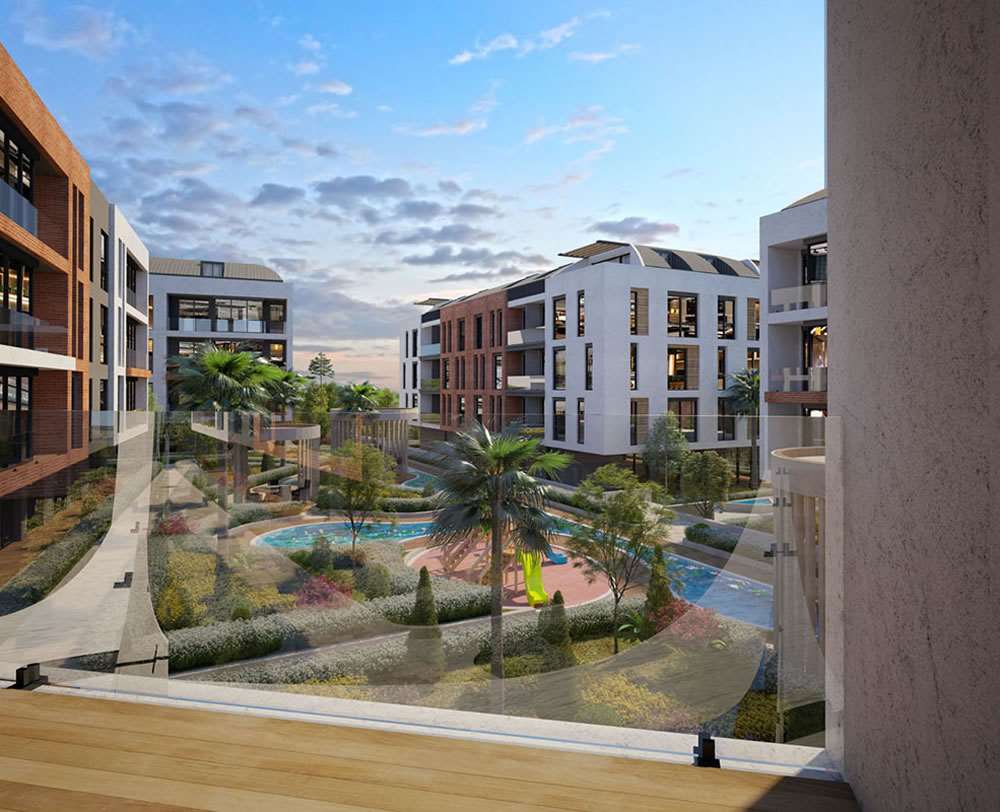 Beylikduzu Smart Homes - Istanbul European - Glass balconies