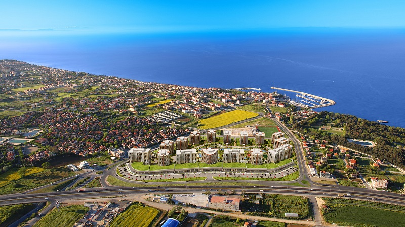 Sea & Marina View Istanbul Apartments - Local green area