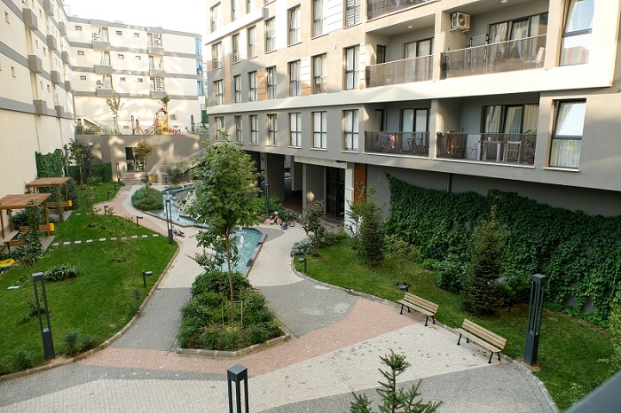 Turnkey Istanbul Apartments - Kucukcekmece - Landscaped gardens
