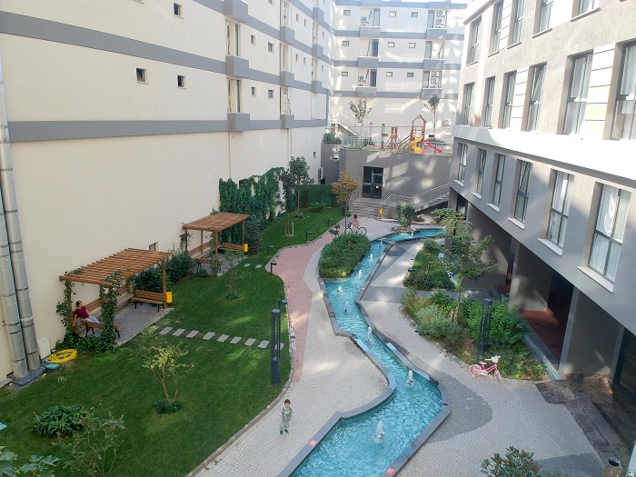 Turnkey Istanbul Apartments - Kucukcekmece - Flowing water features