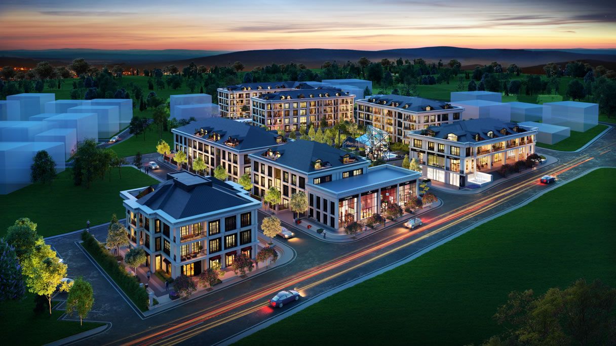 Prestigious Luxury Istanbul Apartments - Small complex