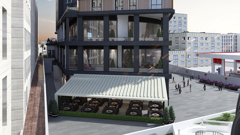 Modern Istanbul Apartments - Smart Homes - Cafes and restaurants