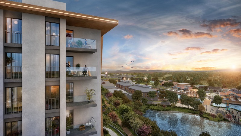 Nature View Istanbul Real Estate - Glass balconies